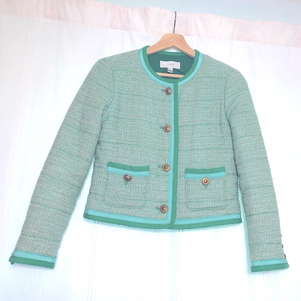 Jcrew Tweed Jacket Archival Quality Size 2
